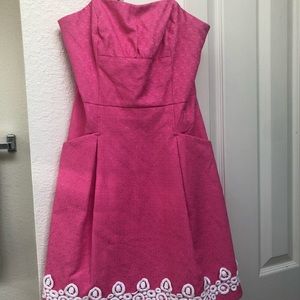 Lilly Pulitzer pink dress